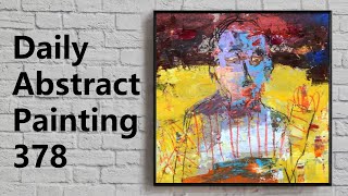 Abstract Expressionism  Painting Tutorial  Daily Challenge 378 [upl. by Silvers264]