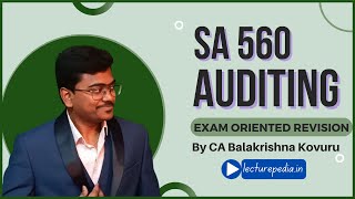 SA 560 subsequent events  CA Final amp ca inter Auditing Standards Revision [upl. by Nylirehc]