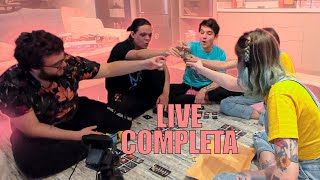 JENGA TWISTER E BEBIDAS  Bagaceira com Bastet Matt Garylol e Ljoga LIVE COMPLETA [upl. by Bohon]