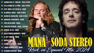 Top 10 Canciones Icónicas de Maná y Soda Stereo Leyendas del Rock Latino [upl. by Drain513]