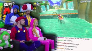 Plessies Plunging Falls  Super Mario 3D World is AWESOME  Part 4 [upl. by Einreb]