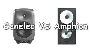 제네렉암피온 스피커 비교genelec vs amphion게리뷰 [upl. by Pampuch]