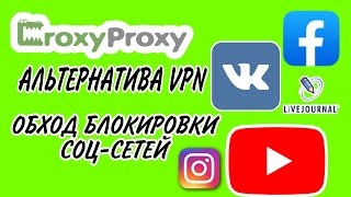 Альтернатива VPN для обхода блокировки сайтов и соцсетей croxyproxy croxyproxy vpn instagram [upl. by Milena]