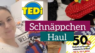 Tedi Schnäppchen Haul🛒💰50Rabatt auf bereits reduzierte Artikel😊🛍👌 [upl. by Daggett]