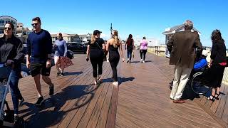 Belmar Beach NJ Board Walk🚶2021 [upl. by Backler]