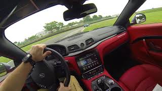 2018 Maserati Gran Turismo Convertible Sport Road Course Testing [upl. by Hannus]