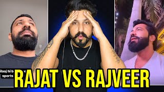 RAJAT DALAL VS RAJVEER FITNESS  HINDUSTANI BHAU  CONTROVERSY [upl. by Euqnomod]