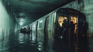 Um Túnel Desmorona no Metro e os Passageiros lutam pela Sobrevivência  Filme Dublado em Português [upl. by Akemihs]