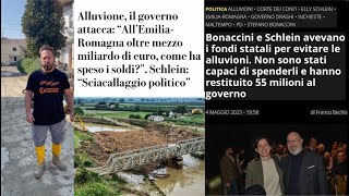 IMPORTANTE appello alluvione Romagna Servono aiuti e Schlein per favore zitta [upl. by Nob654]