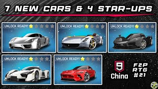 Asphalt 9 China  7 New cars amp 4 starups  F2P RTG 21 [upl. by Dixon]