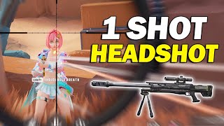 ALL HEADSHOTS USING THE NEW SNIPER FARLIGHT 84 [upl. by Dinny]