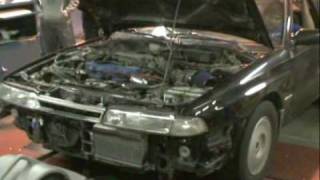 1989 Mazda MX6 GT Dyno [upl. by Oralia]