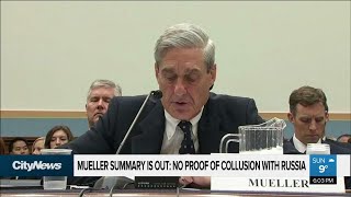 Mueller report summary says no proof of Russian collusion [upl. by Bettye117]