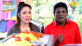 Iyer Babita At Jethalals Stall  Taarak Mehta Ka Ooltah Chashmah  Paani Puri [upl. by Hanway368]