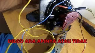 CARA CEK PENGAPIAN KOIL DELCO DISTRIBUTOR COROLLA TWINCAM  IGNITION COIL [upl. by Yokum]