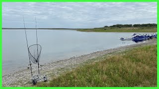 Exploring Choke Canyons Bank For Catfish [upl. by Omissam]