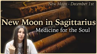 New Moon in Sagittarius  December 1st 2024  Moon Omens [upl. by Areivax]