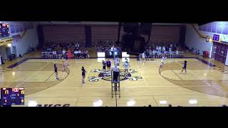 Belvidere High School vs Guilford High School Womens Varsity Volleyball [upl. by Worrell]