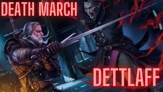 DETTLAFF BOSS FIGHT  Death March  Grandmaster Wolf Gear  Aerondight  Combat Build [upl. by Dlorad]