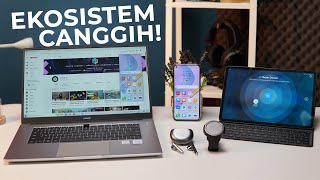 Gak pengen pindah Brand Sebelah  Nyobain Ekosistem Canggih Huawei ft Matebook D15 [upl. by Ylrebmi]