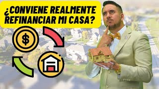 Para Que Refinanciar Mi Casa [upl. by Annairba46]