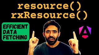 Angular Signals amp the new resource amp rxResource methods for Efficient Data Fetching First look [upl. by Barbette405]