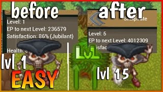 TibiaME HOW TO UP Pet allFrom lvl 1 to 15 EASY Darckcr TibiaME en españo [upl. by Trixy]