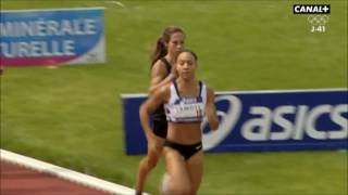 Rénelle Lamote 800 mètres  Angers France 2016 [upl. by Rabbaj13]