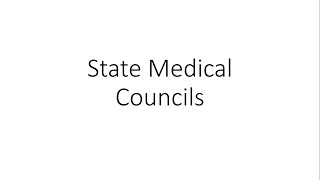 State Medical Councils SMC  Forensic Medicine [upl. by Ciryl]