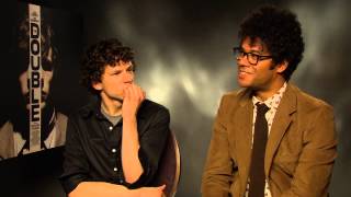 The Double  Jesse Eisenberg And Richard Ayoade Interview  Empire Magazine [upl. by Abbi]