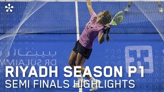 Riyadh Season Premier Padel P1  Highlights day 5 women [upl. by Fachanan]