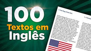 100 Textos em Inglês com Tradução e Pronúncia [upl. by Munniks]