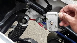 GY6 Fuel Petcock Replacement in 2 minutes  Petcock vs Pump [upl. by Shear]