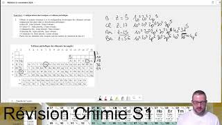 Chimie S1 revision CC 2 [upl. by Reagan66]