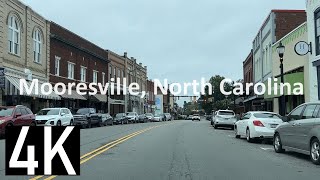 Driving in Mooresville North Carolina 4K  The Corporate Home to Lowes Home Improvement [upl. by Shelli]