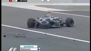 Top 10 Worst Crashes Formula One 1 History Schumacher Senna Hakkinen Coulthard [upl. by Prosperus591]