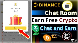 Binance Chat Room  Crypto Box Red Packet  How to Earn Free Crypto Everyday [upl. by Charlton]