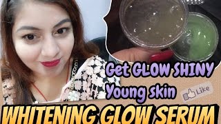 Skin Brightening Glow Serum  Get GLOWY amp SHINY SKIN NATURALLY  DIY Anti Aging Glow Serum [upl. by Maag408]