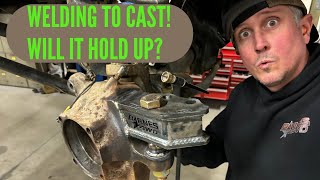 Welding Tricks How to weld Steel to Cast [upl. by Arlette]