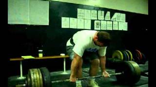 Powerlifting PRpalooza Day 1 Dead lift 555 x 3 [upl. by Zingg]