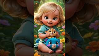 Adorable Baby and Animal Pals in a Magical World 🌟🐶🐱 [upl. by Noryk]