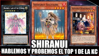 SHIRANUI  EL DECK GANADOR DE LA COPA KC  ANÁLISIS Y PRUEBA  YuGiOh Duel Links [upl. by Sacrod449]