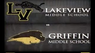 NSMEGriffin Middle School 7th Grade Football Div I Game Showcase  Sept 18th Vs Lakeview [upl. by Nikos785]