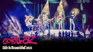 Gorillaz Live in Life Is Beautiful USA  17 September 2022 Full Stream [upl. by Shirah288]