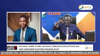 Sammy Gyamfi National Com Officer NDC speaks about NDCs motive behind todays press conference [upl. by Gwynne]