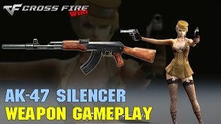 CrossFire  AK47 Silencer  Weapon Gameplay [upl. by Tollmann]