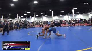 110 Lbs Semis amp 3rd Wb 16 Team  Adrian Canales Virginia Vs Braden Perez Oklahoma Blue B59f [upl. by Wilkins]