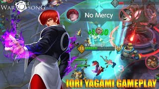 TIDAK NGASIH AMPUN KE MUSUH  IORI YAGAMI HERO KOF YANG NYASAR KE MOBA WARSONG INDONESIA [upl. by Akihsat]