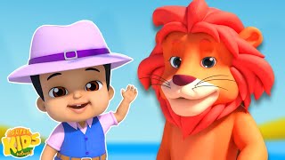 Sher Nirala Aaya Re शेर निराला Hindi Rhymes for Kids by Golu Molu [upl. by Silvano]