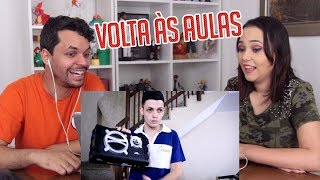 REACT A LAMENTÁVEL VOLTA ÀS AULAS Caracol Raivoso [upl. by Niarfe270]